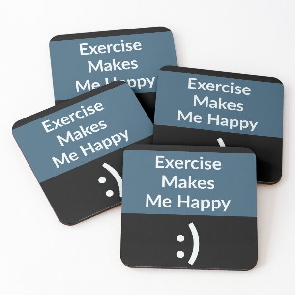 Item preview, Exercise Makes Me Happy.. designed and sold by Blaze111.