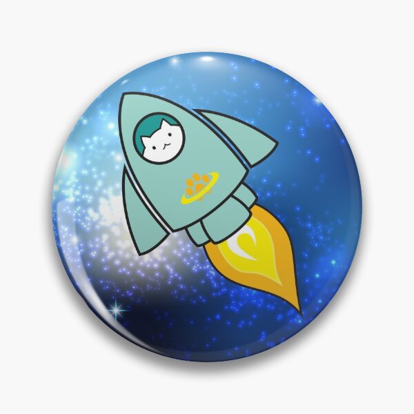 Item preview, Fat Cat Rocketship in Imaginary Space designed and sold by Keska.