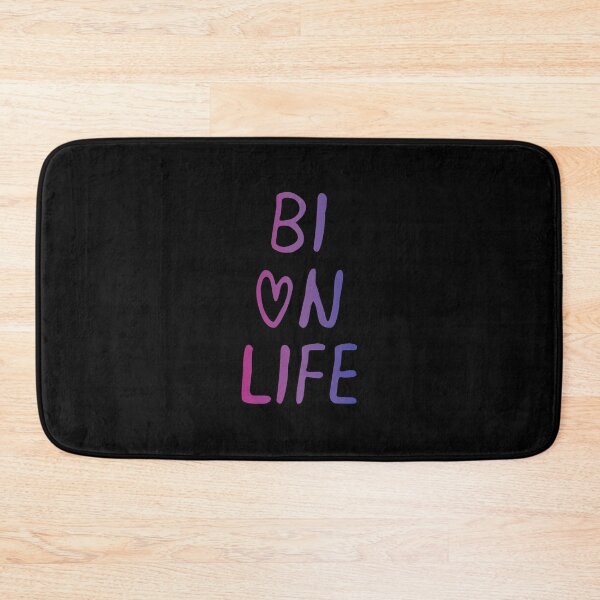 Item preview, Bi On Life Bisexual Flag Hippie Text 2 designed and sold by everything4eva.