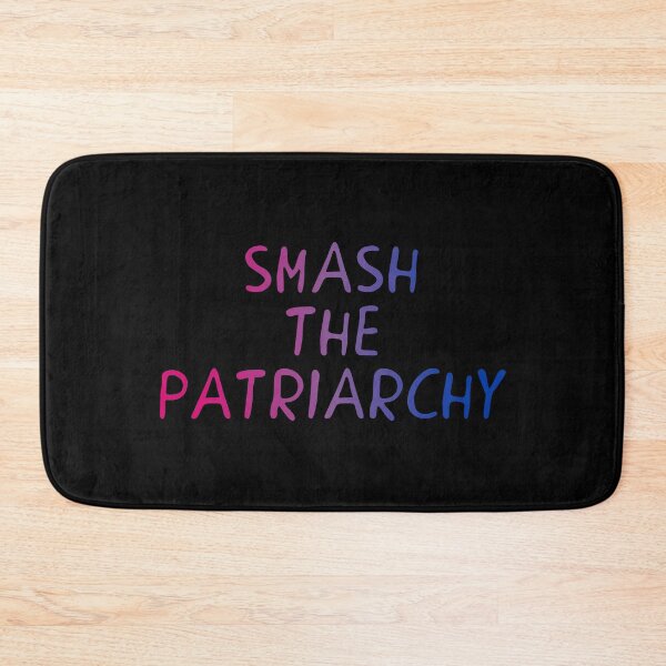 Item preview, Smash The Patriarchy Bisexual Flag Hippie Text 2 designed and sold by everything4eva.