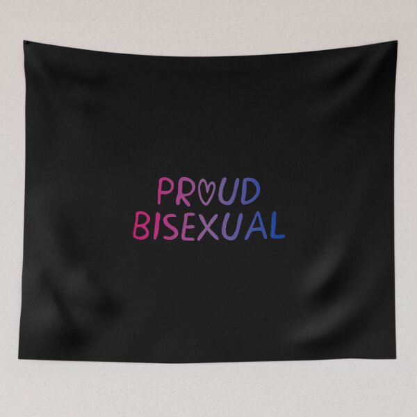 Item preview, Proud Bisexual Bisexuality Flag Hippie Text 2 designed and sold by everything4eva.