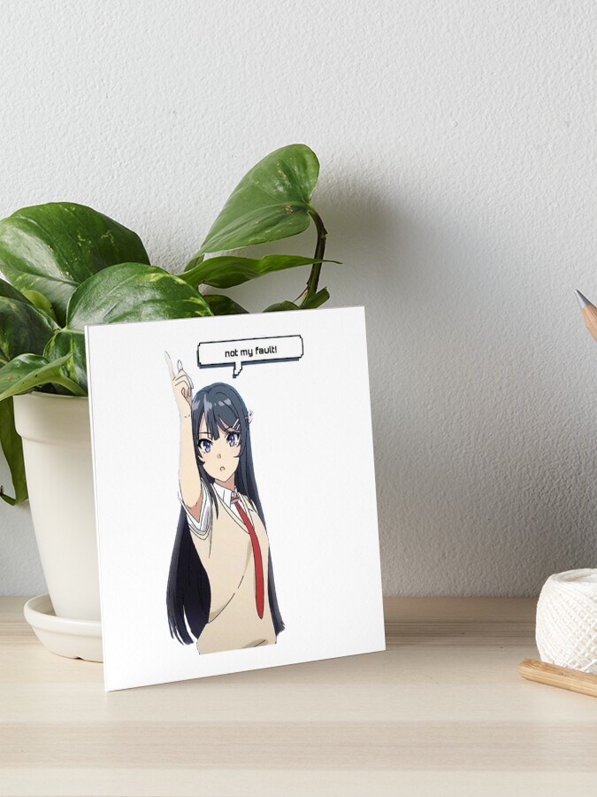 Seishun Buta Yarou wa Bunny Girl Senpai no Yume wo Minai Greeting Card for  Sale by Kool Tokyo