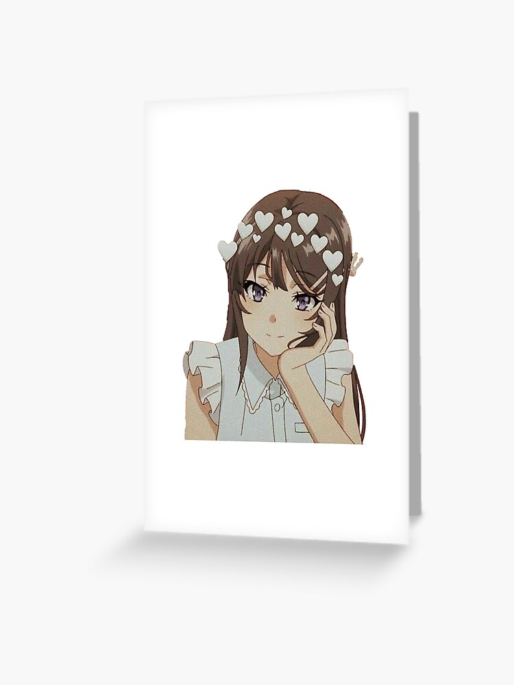 Seishun Buta Yarou wa Bunny Girl Senpai no Yume wo Minai Greeting Card for  Sale by Kool Tokyo