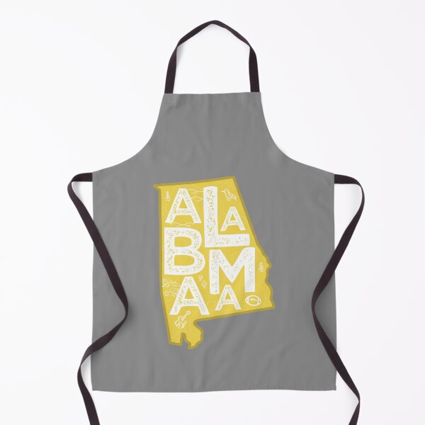 Item preview, Alabama Map Typography Gold designed and sold by HelloGentry.