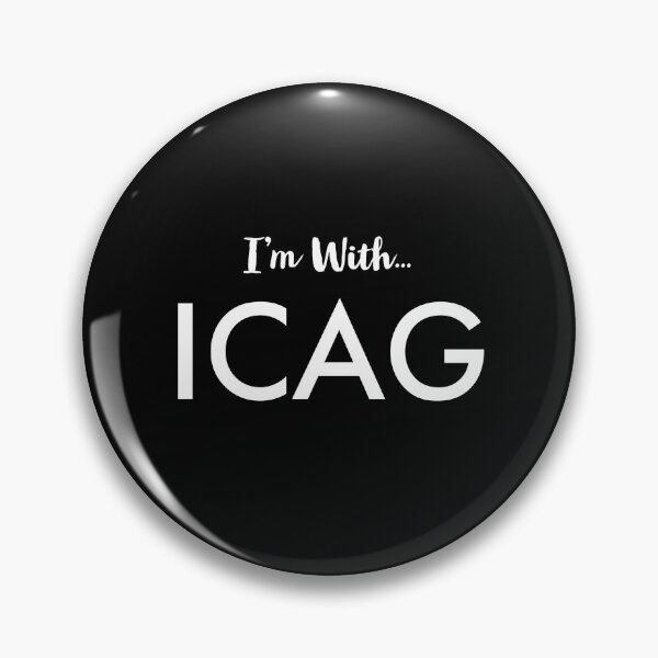 Item preview, Im with ICAG designed and sold by Weirdu.