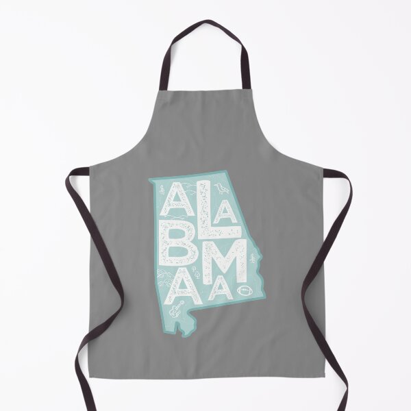 Item preview, Alabama Map Typography Blue designed and sold by HelloGentry.