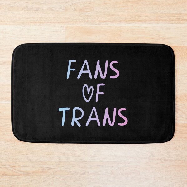 Item preview, Fans Of Trans Transgender Flag Hippie Text 2 designed and sold by everything4eva.