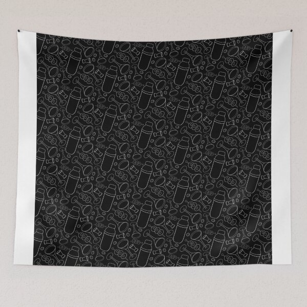 Item preview, Martini Time - white on black designed and sold by NickiPost.