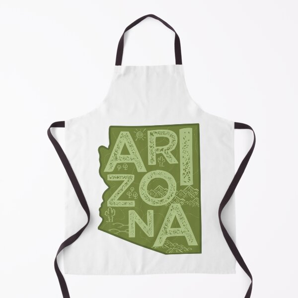 Item preview, Arizona Map Typography Green designed and sold by HelloGentry.
