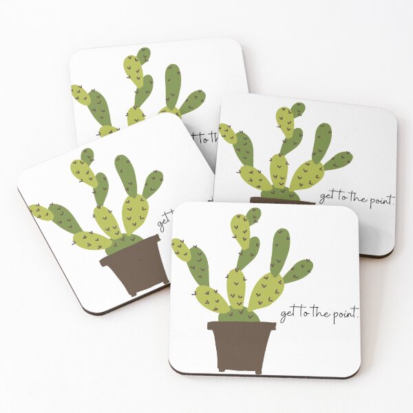 Item preview, Get To The Point Cactus designed and sold by eastcoastliving.