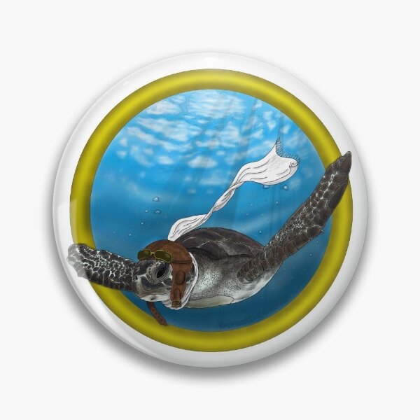 Item preview, Aviator Turtle Dreams of Flying designed and sold by creativekeener.