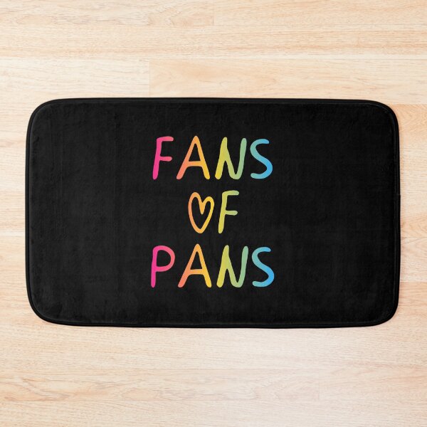 Item preview, Fans Of Pans Pansexual Flag Hippie Text 2 designed and sold by everything4eva.