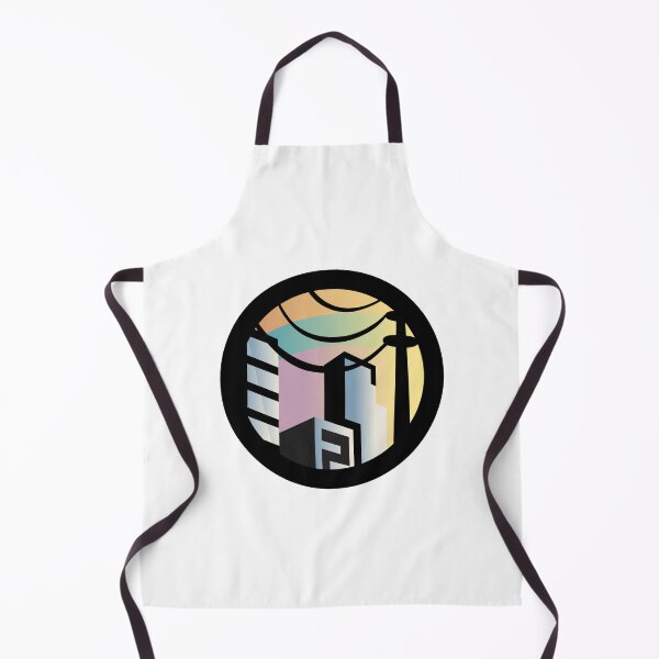 Item preview, Sunset city round designed and sold by Freaking-alyson.
