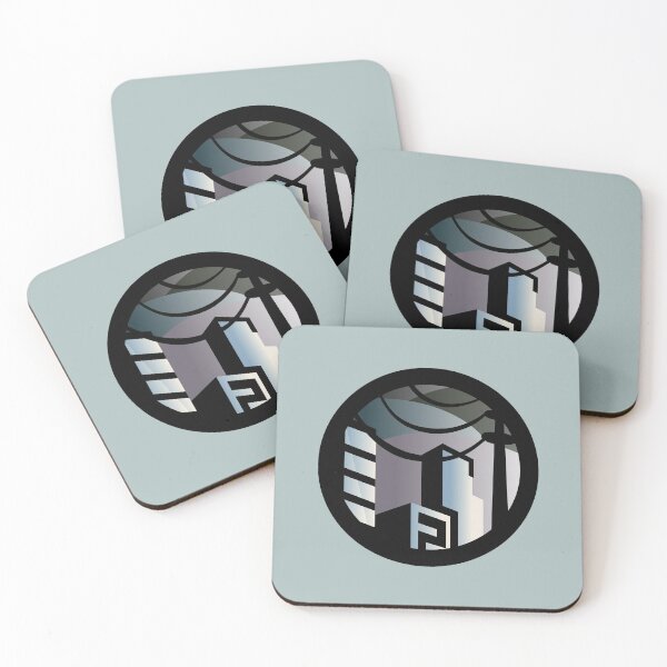 Item preview, Grey city round designed and sold by Freaking-alyson.