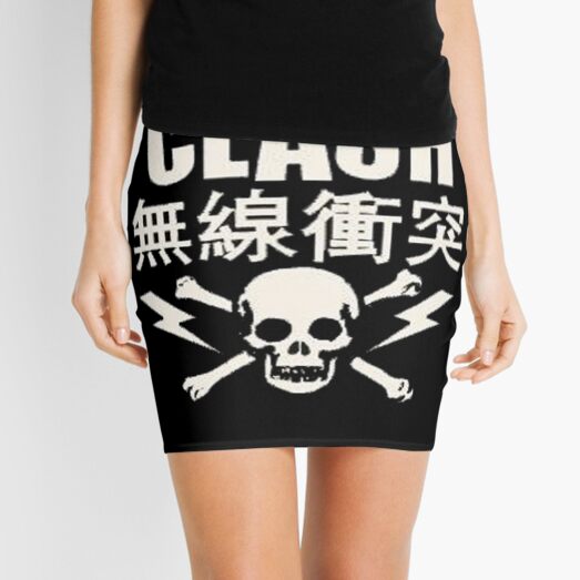 the clash best trending logo Mini Skirt