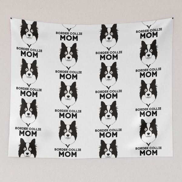 Aperçu de l'œuvre Border Collie maman créée et vendue par lMonsterPlanetl.