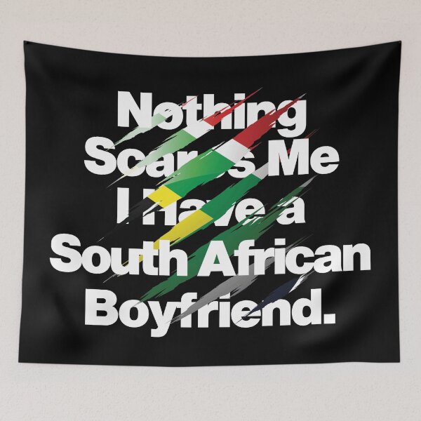 Item preview, Nothing Scares Me I Have a South African Boyfriend Africa designed and sold by elhefe.