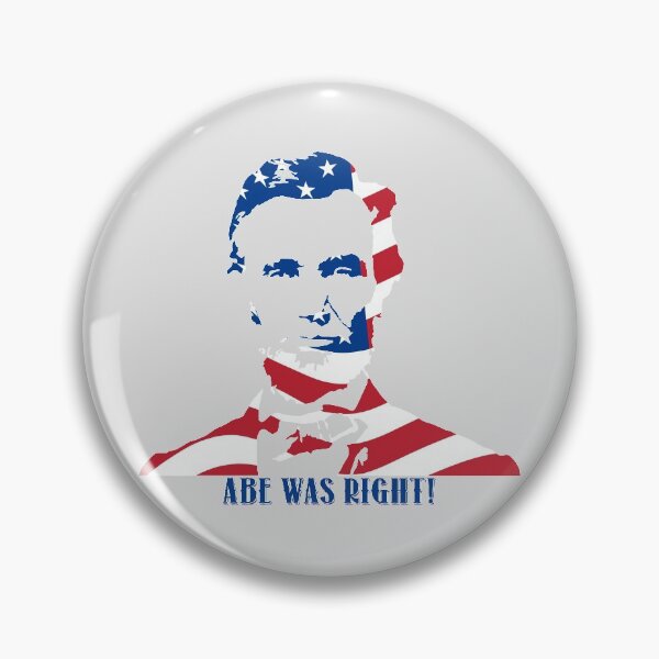 Artikelvorschau, Abraham Lincoln hatte recht entworfen und verkauft von Warrior Veteran Clothing.
