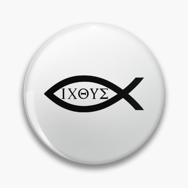 Item preview, IXOYE - Christian Fish Symbol designed and sold by Blackbeardghost.