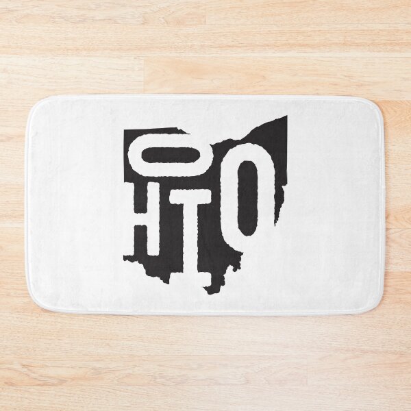 Item preview, Ohio State Design | Abstract Ohio Lettering Graphic | Ohio Gift | Ohio Map designed and sold by crookedriverusa.