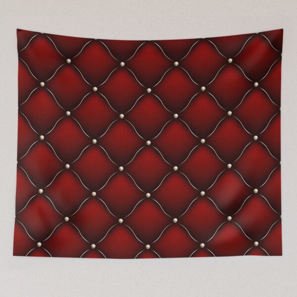 Item preview, Decorative Upholstery Soft Red Gloss Pattern designed and sold by PickCreation.