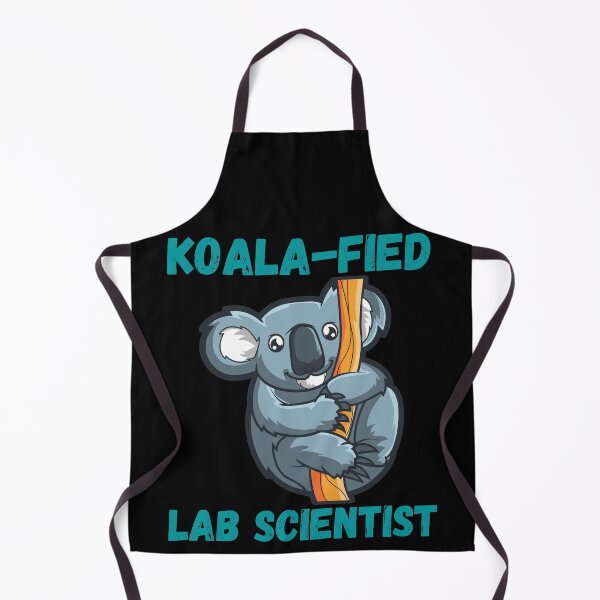 Item preview, KOALA-FIED LAB SCIENTIST FUNNY MEDICAL LABORATORY SCIENTIST  designed and sold by Hippiesole.