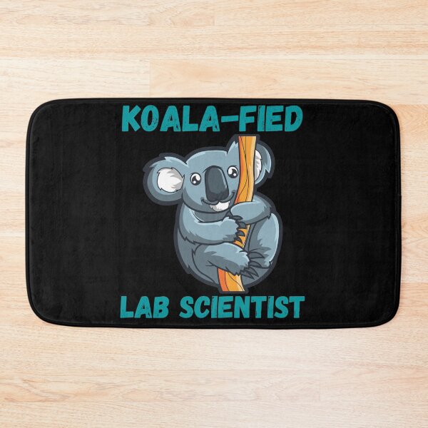Item preview, KOALA-FIED LAB SCIENTIST FUNNY MEDICAL LABORATORY SCIENTIST  designed and sold by Hippiesole.