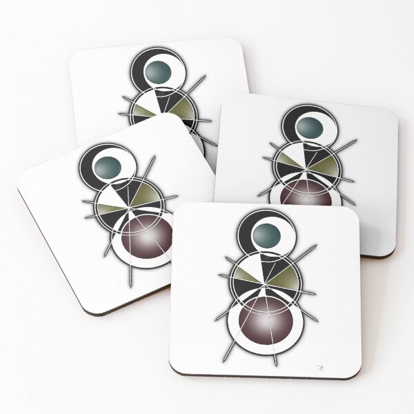 Item preview, Warped Moon Cycle,  waving moon, crescent moon art designed and sold by MayGreenAbgrall.