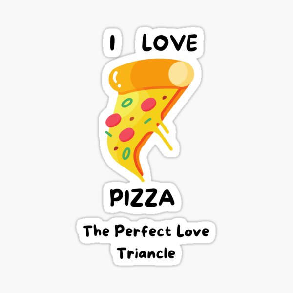 Artikel-Vorschau von Ich liebe Pizza, designt und verkauft von PrintedLemon.