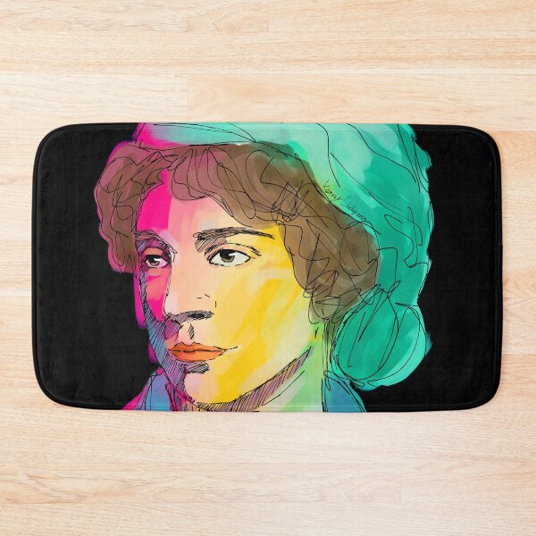 Item preview, Mary Wollstonecraft abstract painting designed and sold by KennyLucky.