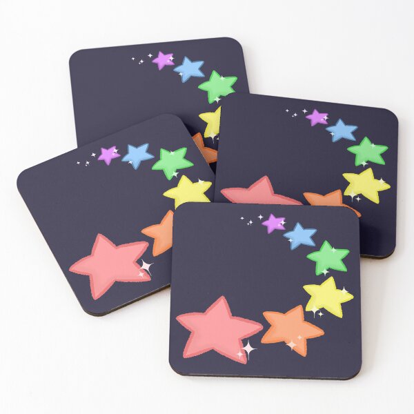 Item preview, Rainbow Star Trail designed and sold by Mica Anne Arts.