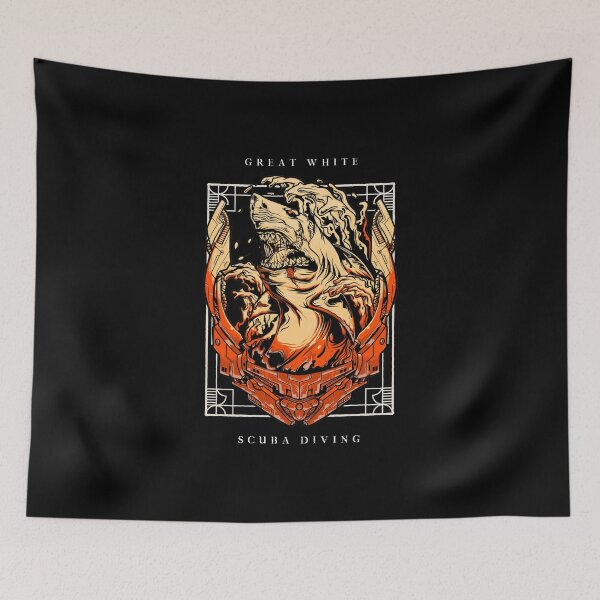 Item preview, Great White Scuba Diving_2 designed and sold by Belcibol.