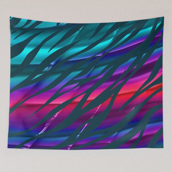 Item preview, Beautiful Exotic Jungle Print With Colorful Background designed and sold by DaughterofYah.
