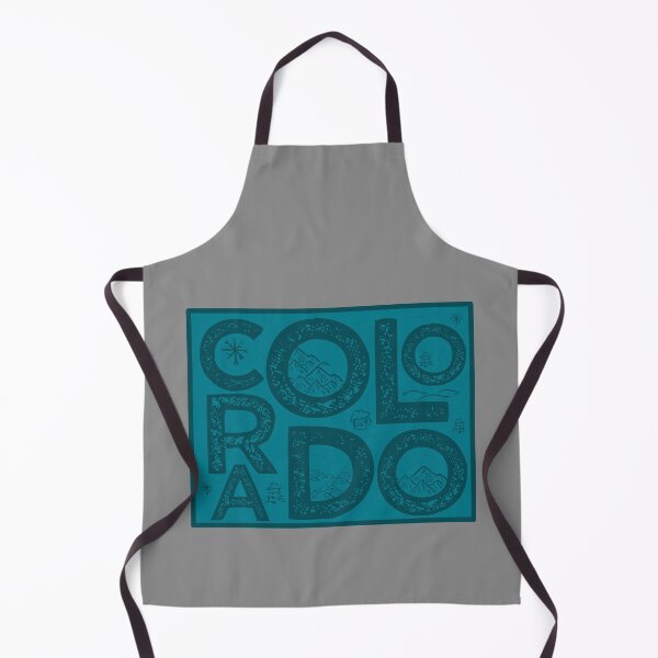 Item preview, Colorado Map Typography Navy designed and sold by HelloGentry.