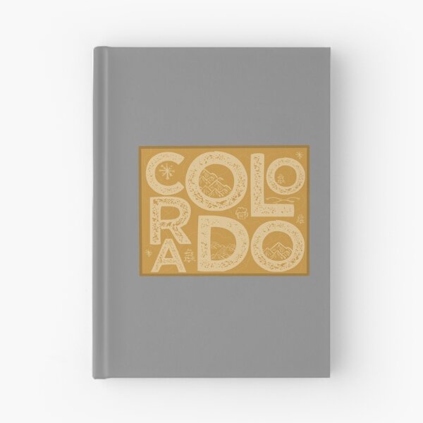 Item preview, Colorado Map Typography Brown designed and sold by HelloGentry.