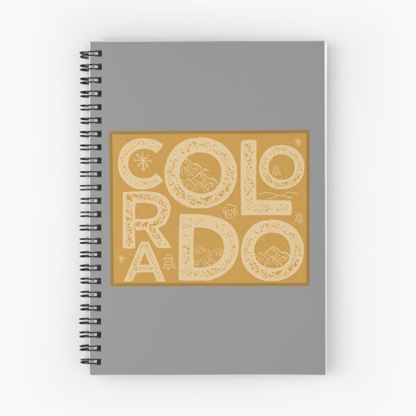 Item preview, Colorado Map Typography Brown designed and sold by HelloGentry.