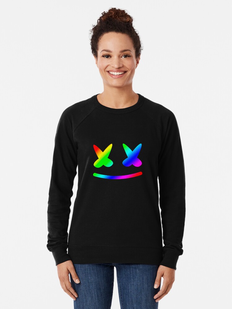 Rainbow logo crew sweatshirt cheap