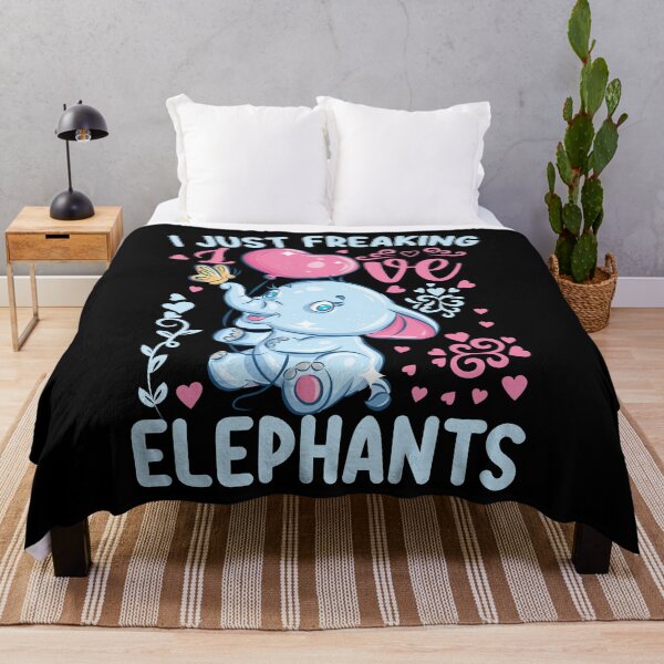 Item preview, I Just Freaking Elephants Gift Design designed and sold by Joxxio.