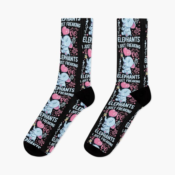 Item preview, I Just Freaking Elephants Gift Design designed and sold by Joxxio.