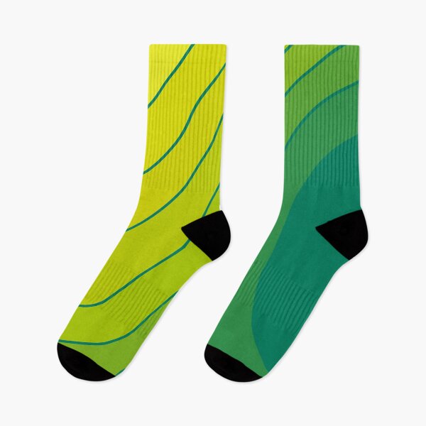 Item preview, Yellow and Green Wave Abstract, Minimalist Art, Simple Pattern, Wave Abstract designed and sold by bluesky26.