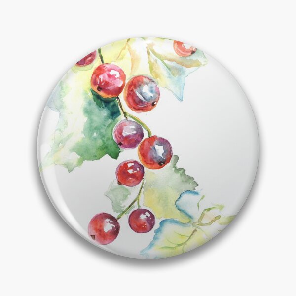 Item preview, Red currants original watercolor designed and sold by BeeTartprints.