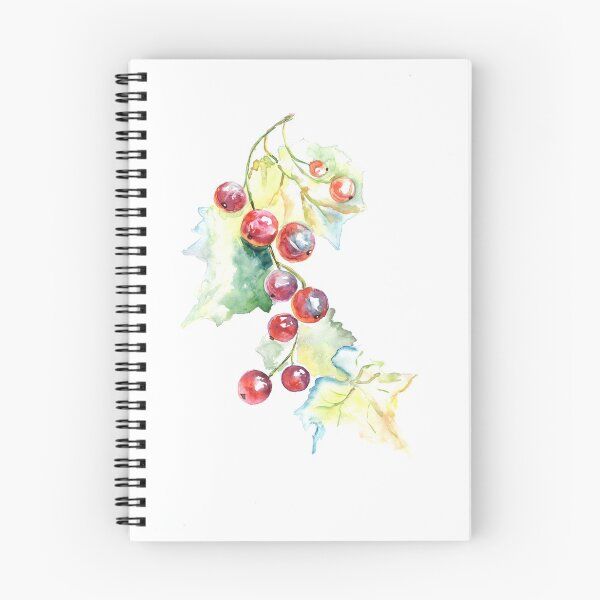 Item preview, Red currants original watercolor designed and sold by BeeTartprints.