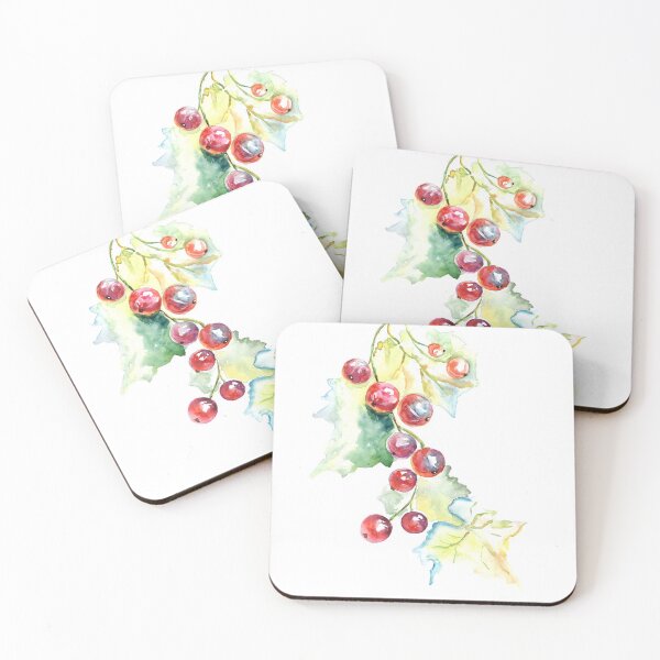 Item preview, Red currants original watercolor designed and sold by BeeTartprints.