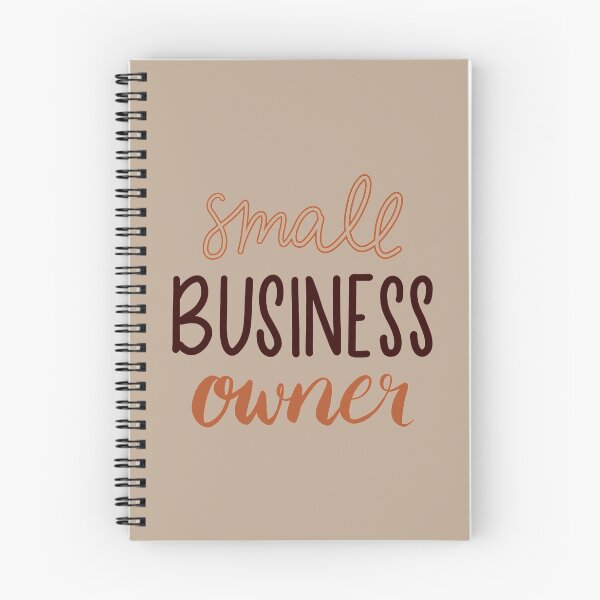Item preview, Small Business Owner Hand Lettered Design - Copper and Brown designed and sold by annedesignco.