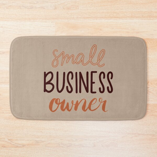 Item preview, Small Business Owner Hand Lettered Design - Copper and Brown designed and sold by annedesignco.