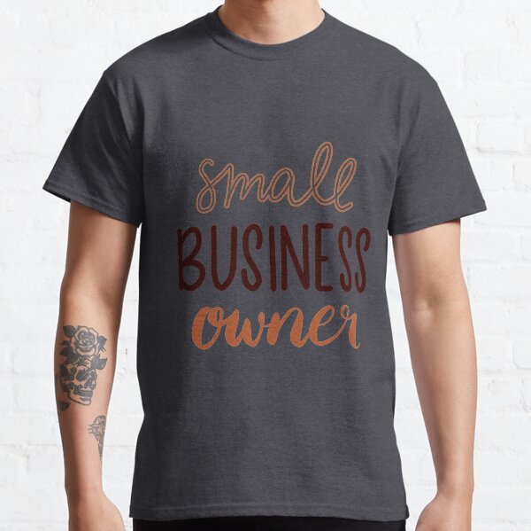 Item preview, Small Business Owner Hand Lettered Design - Copper and Brown designed and sold by annedesignco.
