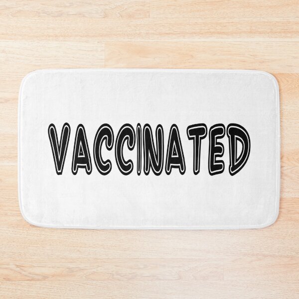 Item preview, Vacunado-completamente vacunado-orgullosamente vacunado-Estoy vacunado 1_blanco designed and sold by DrStickerManiac.