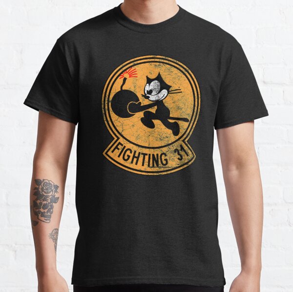 VFA-31 STRIKE FIGHTER SQUADRON 31 FELIX THE CAT NAVY Classic T-Shirt