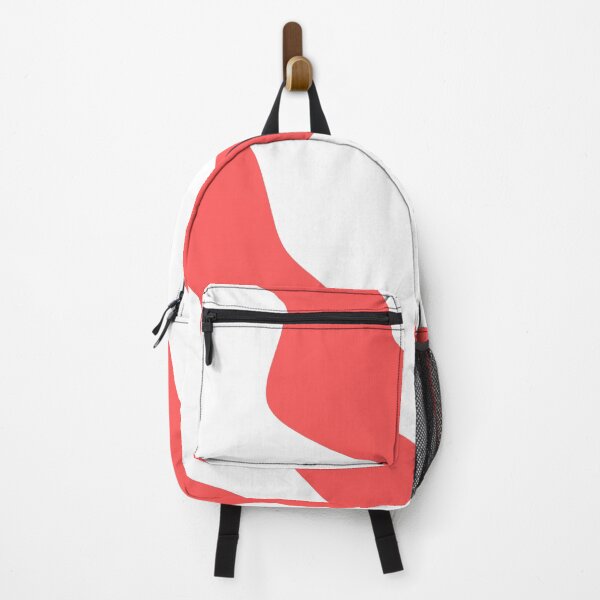 Item preview, Abstract Red and White Wave Image designed and sold by shopsimply.