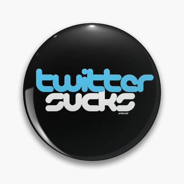 Item preview, TWITTER SUCKS designed and sold by ANTIIISOCIAL.